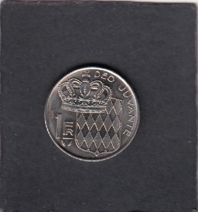 Beschrijving: 1 Franc RAINIER III  